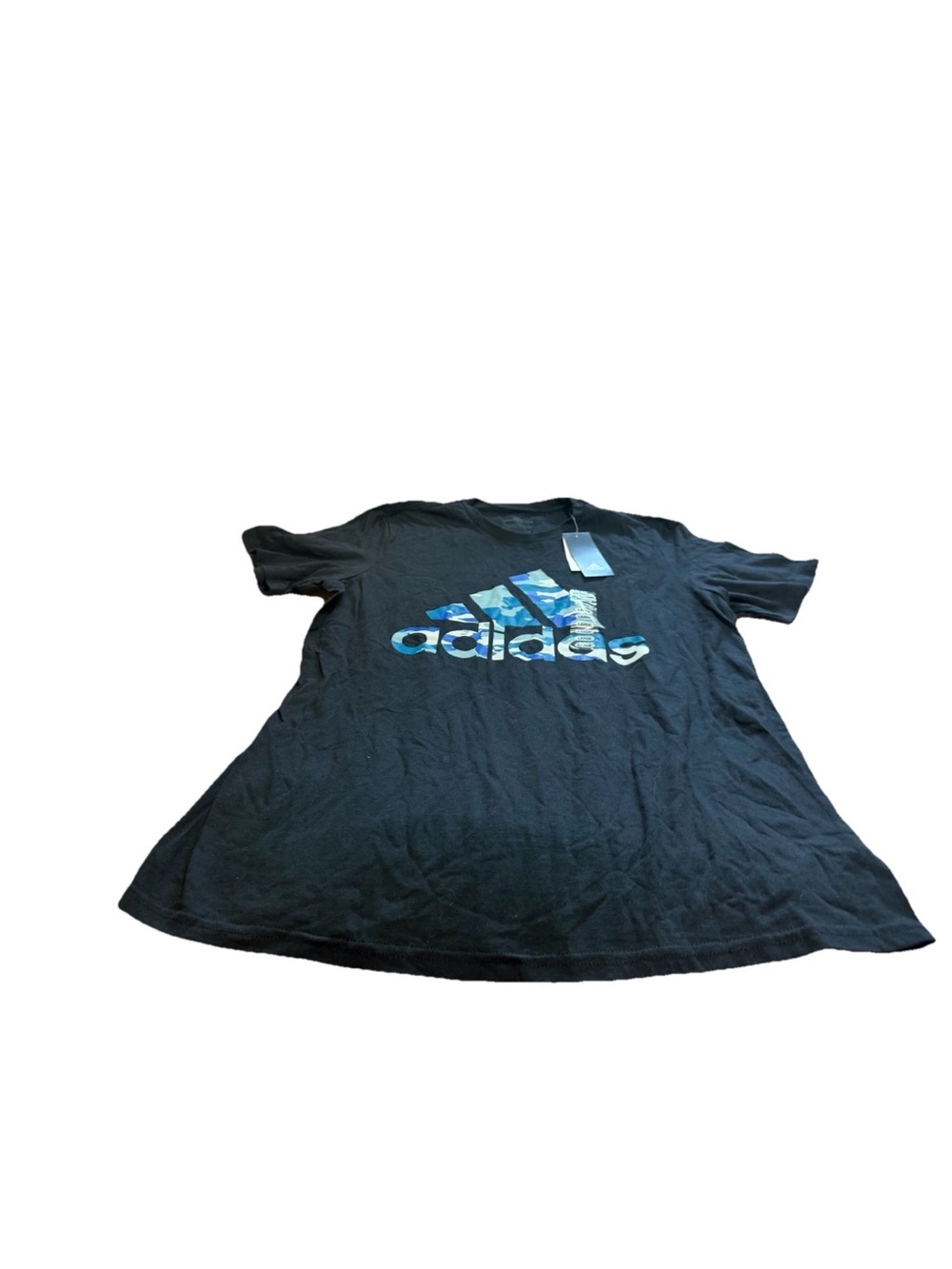 Adidas NWT Men’s Blue Camo Amplifier Short Sleeve Tee! Large